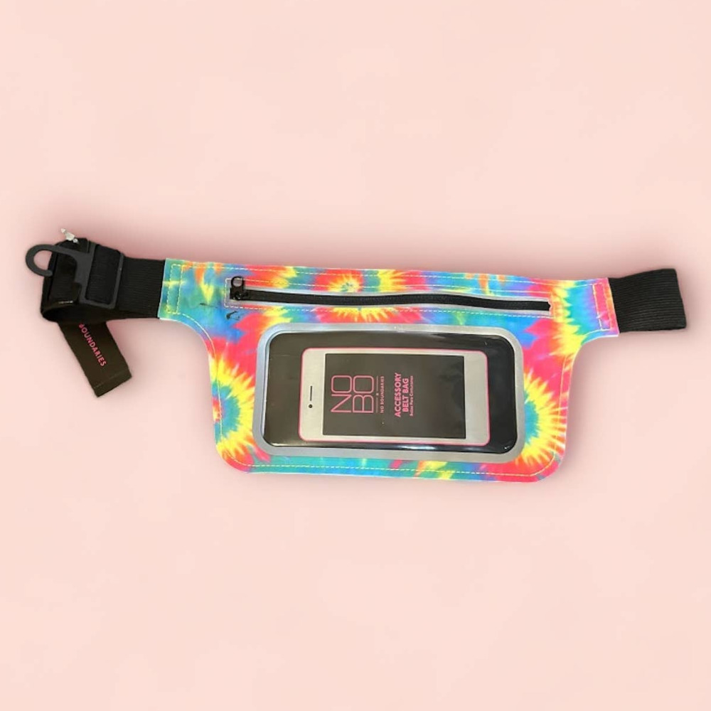 NEW No Boundaries - Accessories Belt Bag Fanny Pack Tie Dye